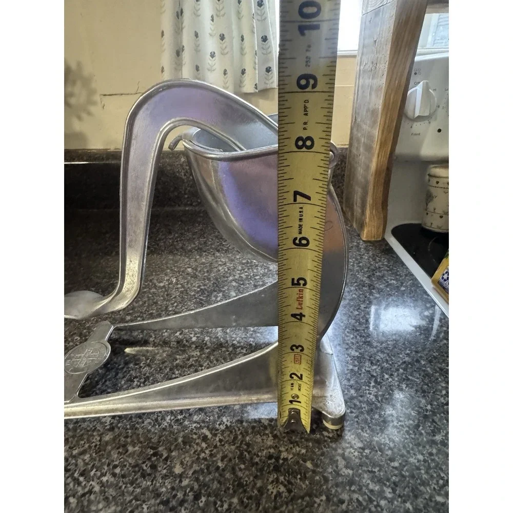 Wear-Ever JUICER aluminum 1930s Juice Press Patent 86217 Vintage